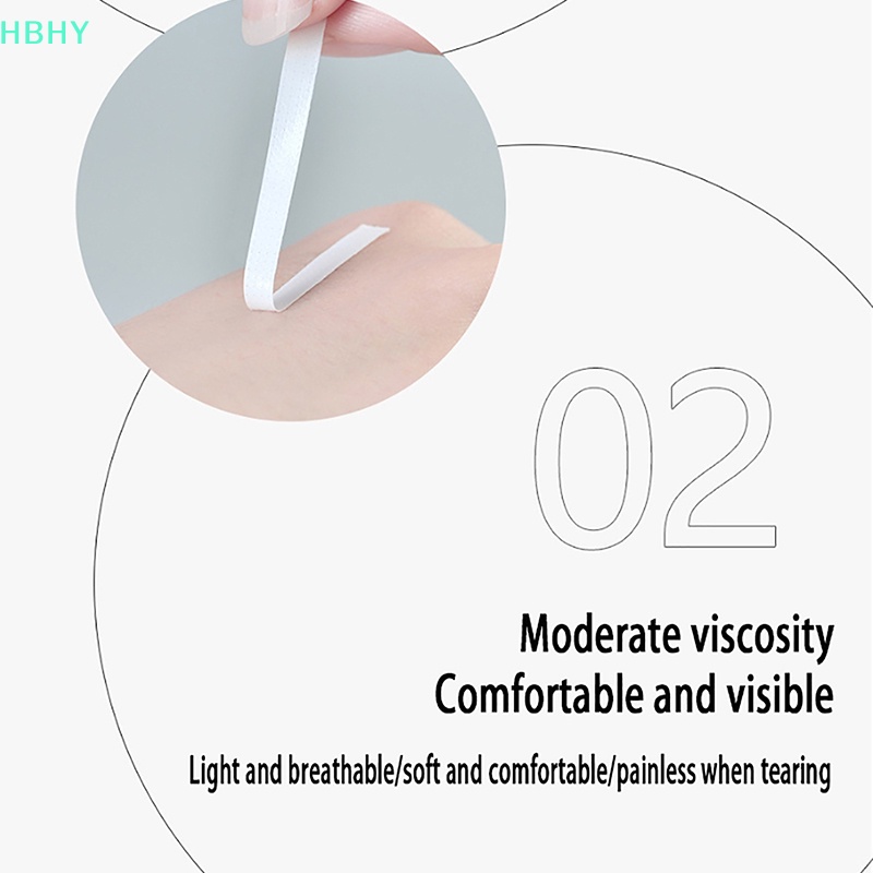 HB 10 ม้วน 4 มม. Lash EXTENSION เทป Eye แต่งหน้าเครื่องมือ Micropore Eyelash EXTENSION เทปขนตาอุปกรณ์ AccessorieHY - รูปที่ 2