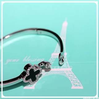 🔥🔥🔥เครื่องประดับ สร้อยข้อมือ กําไลข้อมือ สเตนเลส ชุบทอง 18k รูปใบโคลเวอร์ เหมาะกับของขวัญ สไตล์เกาหลี สําหรับผู้หญิง