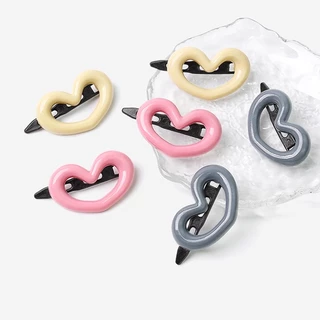 ส่งจากไทย💖1 บาท ราคาถูก ลายหัวใจกิ๊บติดผม เลือกสีได้ y2kสไตล์เกาหลีน่ารักหวาน สำหรับผู้หญิง นักเรียน เด็ก-Tender shop