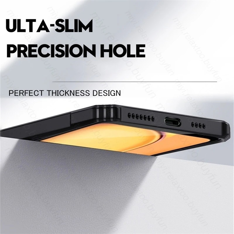 109.ส่งจากไทย Case OPPO A79 5G ป้องกันเลนส์กล้อง เคสกันกระแทก เคสหลังใส ขอบนิ่มหลังแข็ง เคสPC+TPU เคสโทรศัพท์ ออโป้ A79 - รูปที่ 5