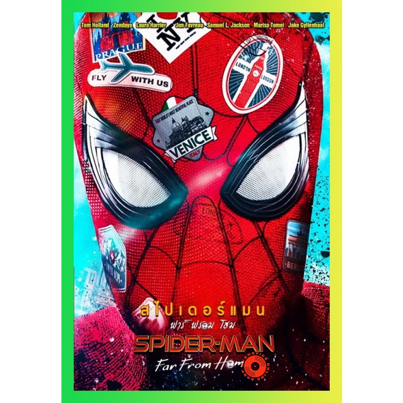 NEW DVD Spider-Man Far From Home สไปเดอร์-แมน ฟาร์ ฟรอม โฮม (เสียง ไทย/อังกฤษ ซับ ไทย/อังกฤษ) DVD NEW Movie