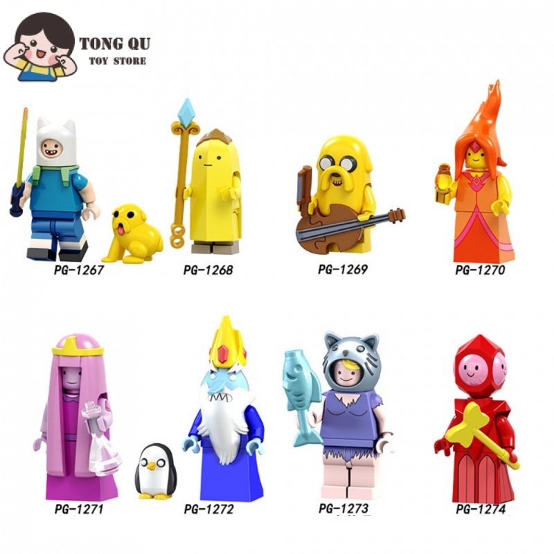 โมเดลฟิกเกอร์ อนิเมะ Fire Princess Frost King ขนาดเล็ก ของเล่นสะสม สําหรับเด็ก