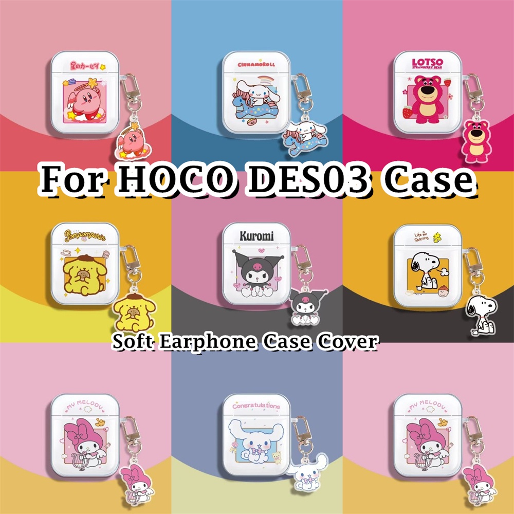 【imamura】เคสหูฟัง ซิลิโคนนิ่ม ลายการ์ตูน สําหรับ HOCO DES03