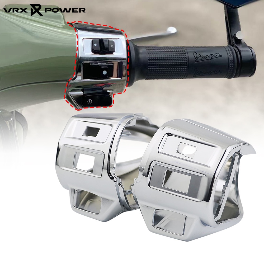 ฝาครอบสวิตช์ไฟหน้ารถจักรยานยนต์ 6 รู สําหรับ Vespa Sprint Primavera 150 2017-2023