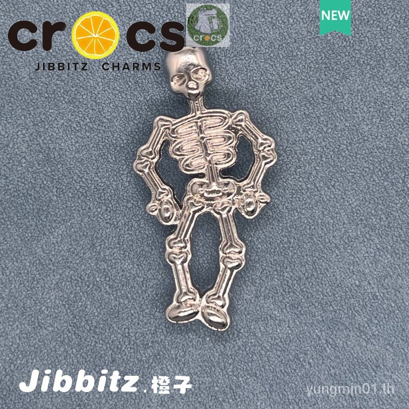 Crocs jibbitz Charms ใหม่ บักเกิลรูรองเท้า โลหะ DIY อุปกรณ์เสริม สําหรับตกแต่งรองเท้า 2023