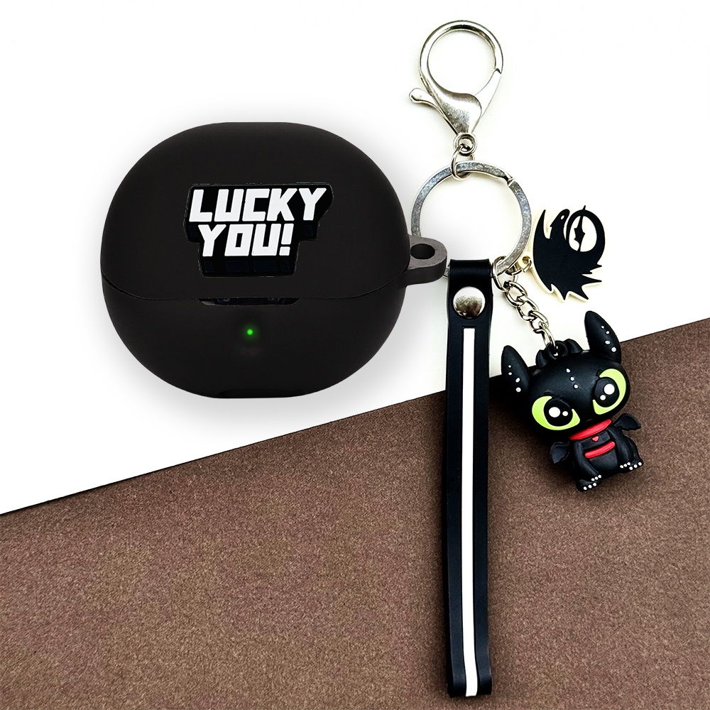 For SoundPeats Clear Case Cute Night Fury One Piece Luffy SoundPeats Clear Silicone Soft Case Cartoo