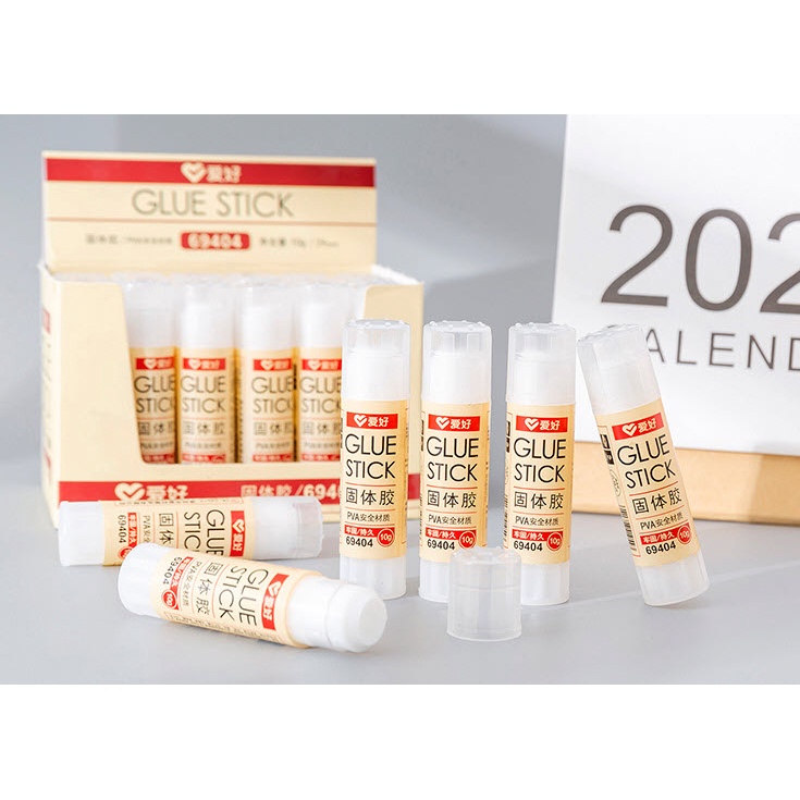 [ราคาพิเศษ] กาวแท่ง 10กรัม คุณภาพอย่างดี S0080 Glue Stick แบบญี่ปุ่น