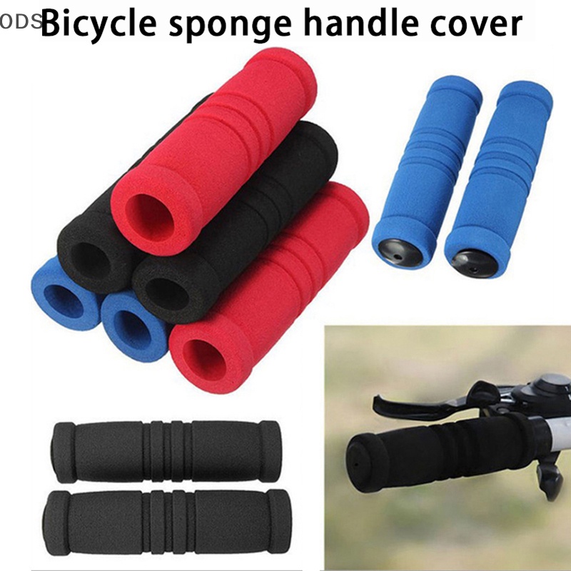 ODS โฟมแฮนด์ Grips สีสัน Handlebar Grips ฟองน้ํา Grips หน่วยความจํา Handlebar Grips พร้อมปลั๊กโฟม Ha