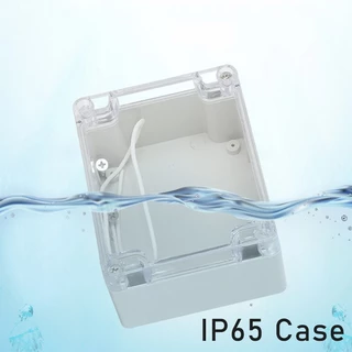 กล่องพลาสติกอิเล็กทรอนิกส์ ฝาใส กันน้ําIP65 สำหรับปลั๊กไฟ