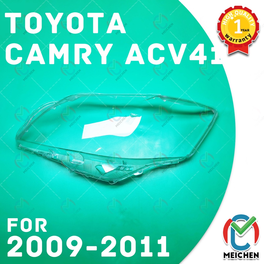 ไฟหน้า Toyota Camry ACV41 (2009-2011) ACV40 ฝาครอบเลนส์ไฟหน้า พลาสติกครอบเลนส์ไฟหน้า ฝาครอบไฟหน้า ฝาครอบเลนส์ เลนส์ไฟหน้า ไฟหน้าสําหรับ เลนส์ไฟหน้า ฝาครอบไฟหน้าตรงรุ่น ไฟหน้า โคมไฟหน้า ฝาครอบเลนส์