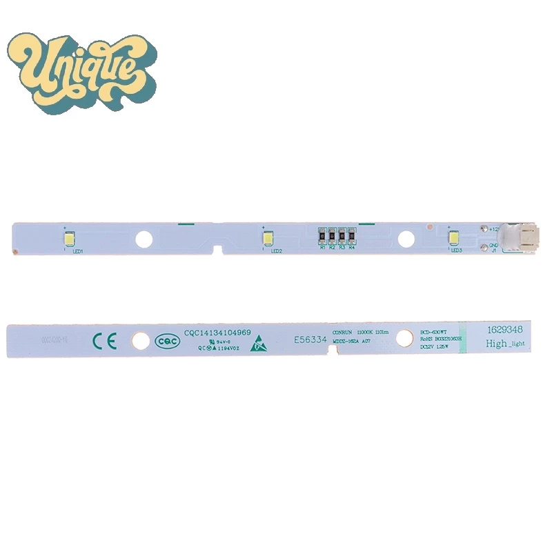 (Unique) แถบไฟ LED สําหรับตู้เย็น RONGSHENG HISENSE 2 ชิ้น349766 ใหม่