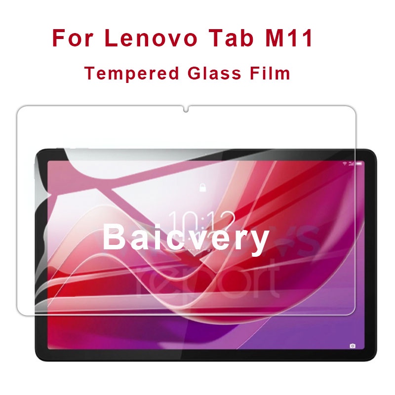 9H กระจกนิรภัยป้องกันหน้าจอสําหรับ Lenovo Tab M11 11 นิ้วแท็บเล็ตป้องกันลายนิ้วมือ HD ฟิล์มป้องกัน