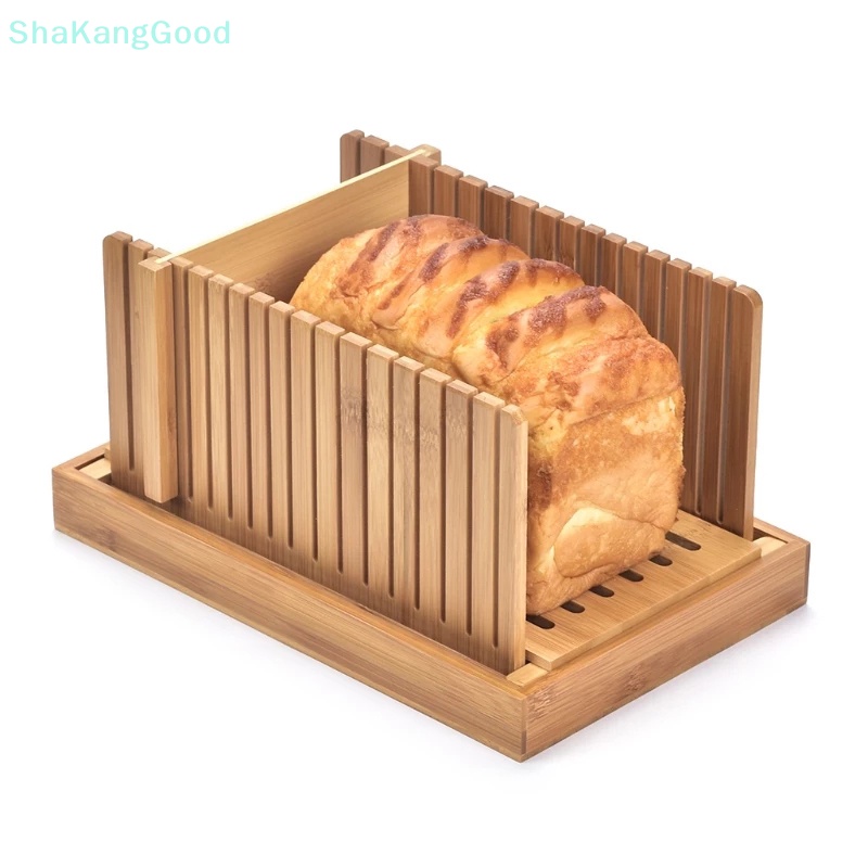 Skth เครื่องตัดขนมปังไม้ไผ่ แบบพับได้ SKK