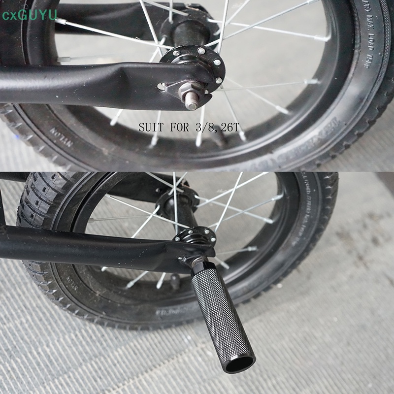[cxGUYU] ที่พักเท้า โลหะผสม กันลื่น สําหรับจักรยาน BMX 3 8 นิ้ว PRTA 1 ชิ้น