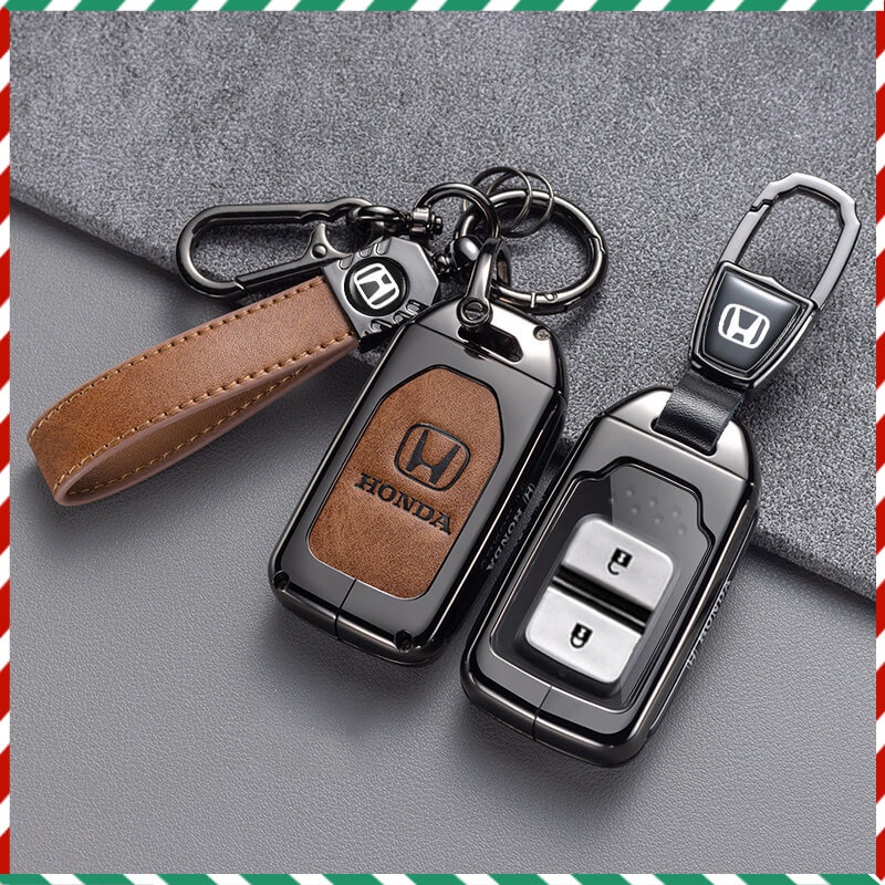 เคสกุญแจรีโมทรถยนต์ แบบหนัง หรูหรา สําหรับ Honda HRV WRV City BRV Jazz CRV 2023