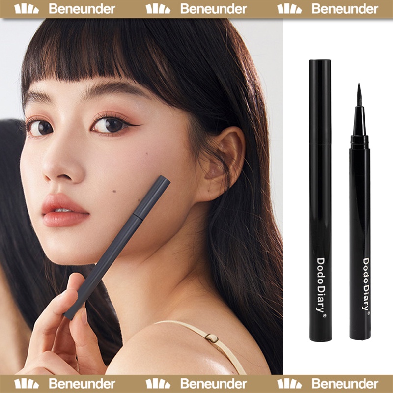 [Beneunder] อายไลเนอร์ สีดํา กันน้ำ ไม่เป็นก้อน สำหรับแต่งหน้า เขียนง่ายเหมาะกับมือใหม่