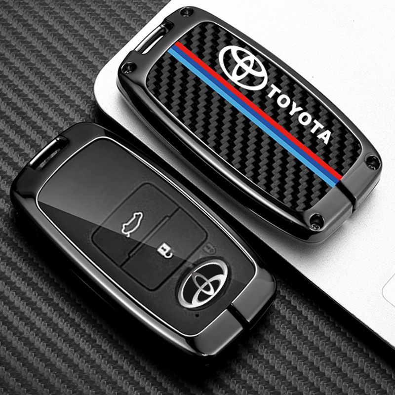 เคสกุญแจรีโมทรถยนต์ สําหรับ Toyota Yaris Cross 2023 Vios Raize Veloz AVANZA 2022-2024