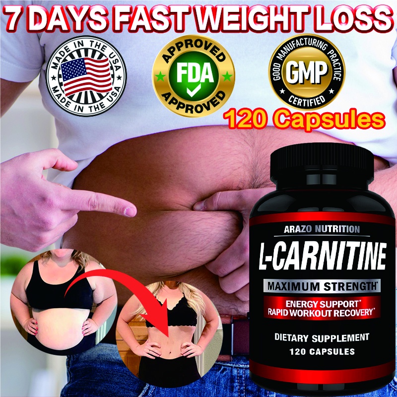 Super L-Carnitine 1000 มก. พร้อมแคลเซียม ช่วยเพิ่มการเผาผลาญและปรับปรุงการเจริญเติบโตของกล้ามเนื้อและการลดน้ำหนัก