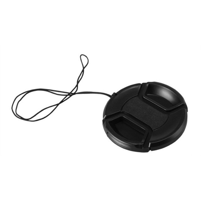 (ฝา) ฝาปิดเลนส์ พร้อมสายคล้อง lens cap ฝาปิดหน้าเลนส์