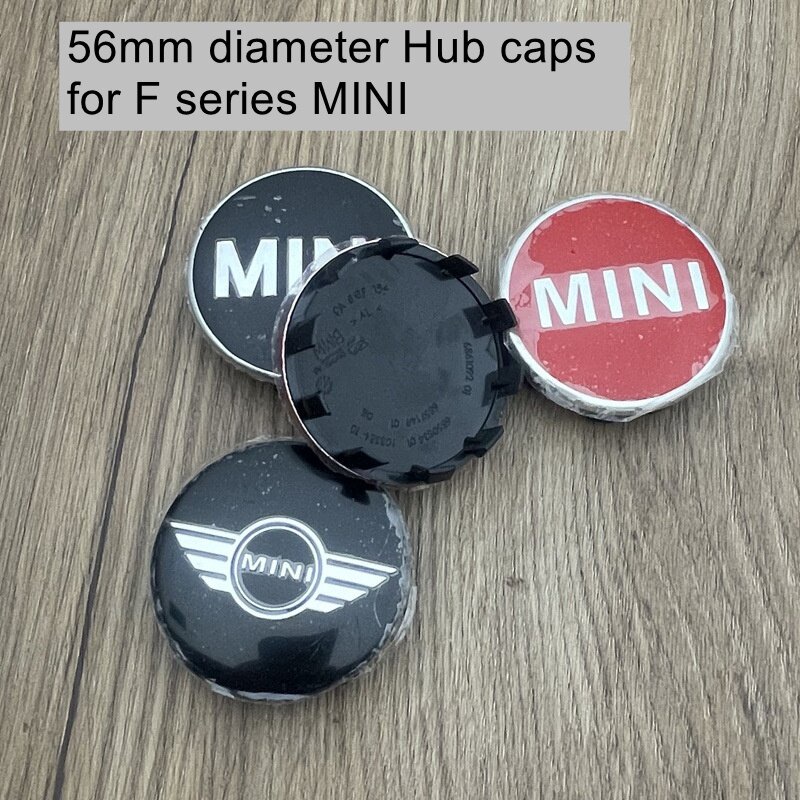 ฝาครอบดุมล้อรถยนต์ 56 มม. สําหรับ MINI COOPER Countryman F54F55F56F57F60 F series Hub 4 ชิ้น ต่อชุด