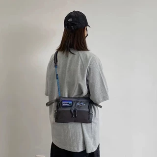 Patagonia กระเป๋าสะพายไหล่ สะพายข้าง ใส่โทรศัพท์มือถือ กันน้ํา แต่งซิป เหมาะกับวันวาเลนไทน์ วันเกิด วันหยุด สําหรับนักเรียน คู่รัก