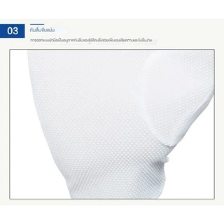 ถุงมือปุ่มซิลิโคลน กันลื่นอย่างดี มีรุ่นทัชสกรีนได้ ผ้าสีขาว พร้อมส่งจากไทย