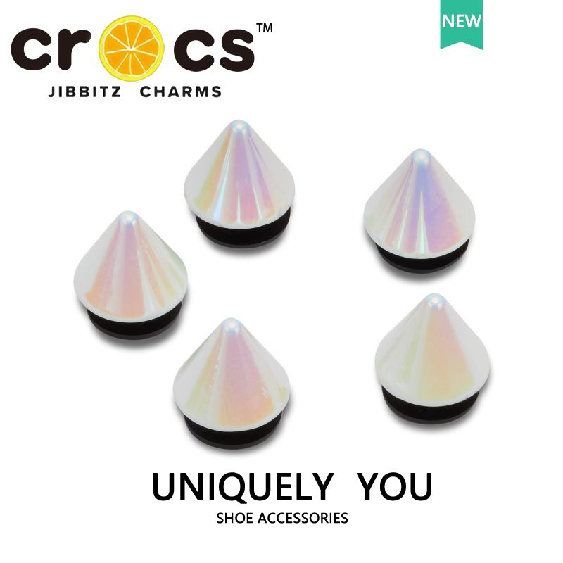 jibbitz crocs แท้ เข็มโลหะ CROCS JIBBITZ IRIDESCENT SPIKE