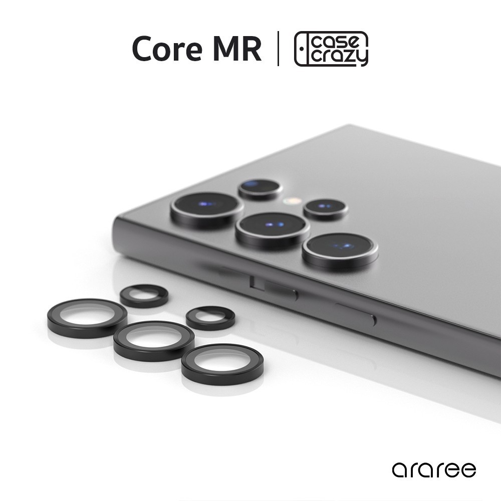 ARAREE รุ่น Core Camera Glass MR  (แพ็ค1ชิ้น) กระจกกันเลนส์กล้อง Galaxy S24 / S24+ / S24 Ultra
