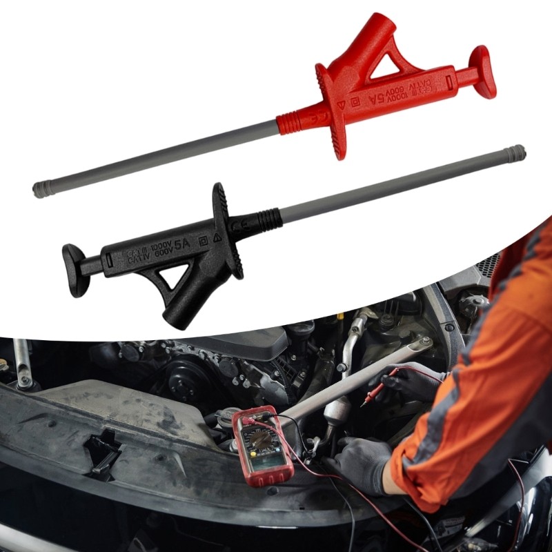 HIk IC Test Hook Clip ใช้ Professional J 30042 Test Hook Clip 4MM Banana Socket