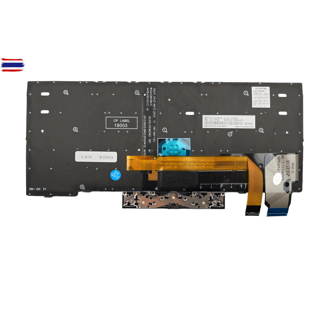 Keyboard lenovo คึย์อร์ด เลอโนโว่ Lenovo ThinkPad X280 A285 X390 X395