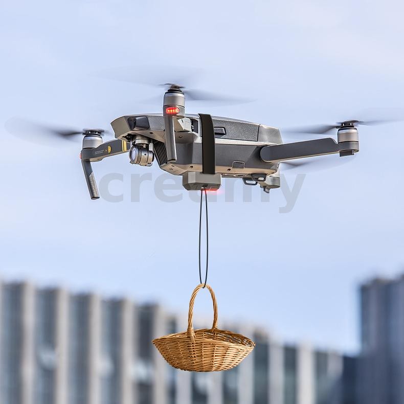 M5 Airdrop Air Dropping System ระยะไกล Thrower ขนส่งของขวัญอุปกรณ์การจัดส่งสําหรับ RC Drone Quadcopt