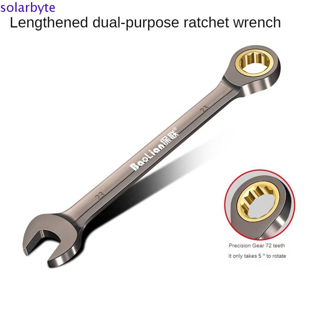 Solarbyte Universal Torx ประแจ, Quick Release Adjustable Torque Ratchet Spanner, ทนทาน 6-22 มม.เครื่องมือซ่อมรถยนต์อเนกประสงค์เกรดอุตสาหกรรม