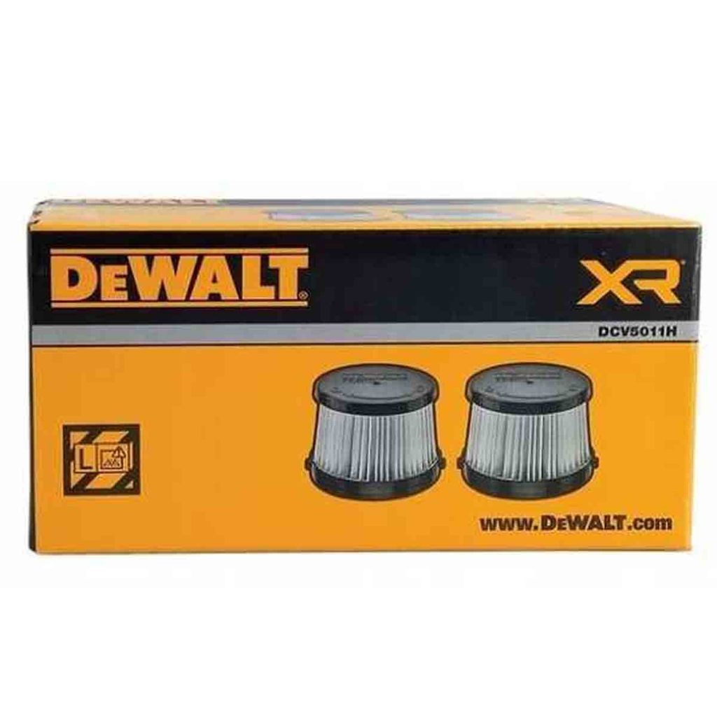 DEWALT ไส้กรอง HEPA สำหรับเครื่องดูดฝุ่น DCV501 (2 ชิ้น) รูปที่ 3