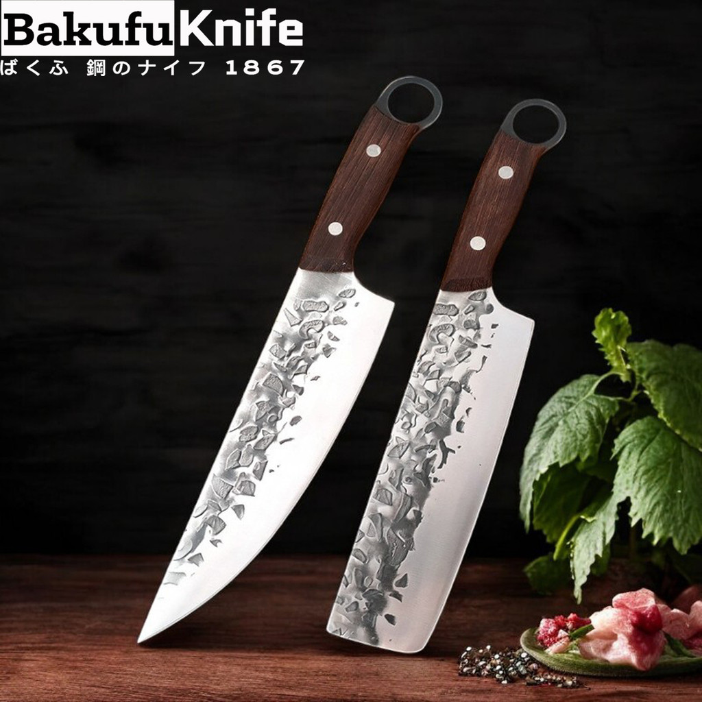 BAKUFU มีดแล่เนื้อ แล่ปลา ทำอาหารหั่นหมูปลอกผลไม้สินค้าไช้ในครัวเรือน มีดในครัวเรือน มีดทำอาหาร มีดทำครัว