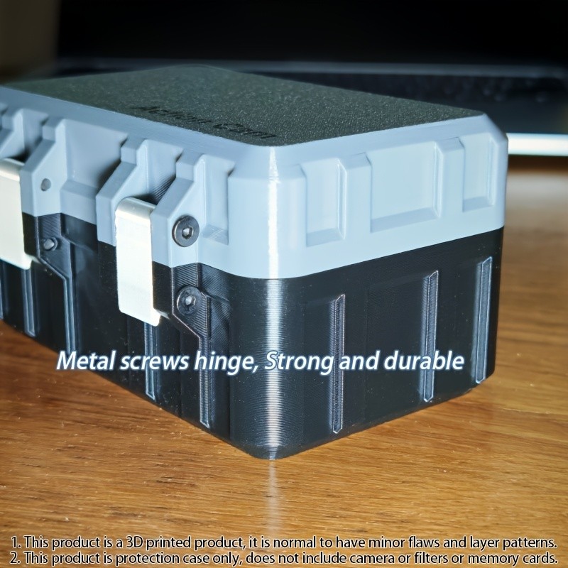 3d การพิมพ์ Manufacturing กล่องเก็บสําหรับ DJI Action Cam 3, 4, 5 Gadget Organizer Case