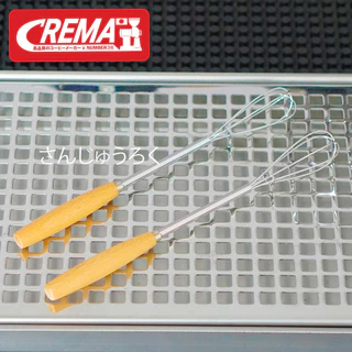 ไม้ผสมเครื่องดื่ม งานสแตนเลสอย่างดี คลาสสิคช่วยในการผสม แบรนด์ CREMA + แถมฟรีเทคนิคชงโมก้าพอท