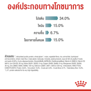 Royal Canin Hairball อาหารเม็ด สำหรับแมวโต ลดการจับตัวของก้อนขน ขนาด 4 Kg