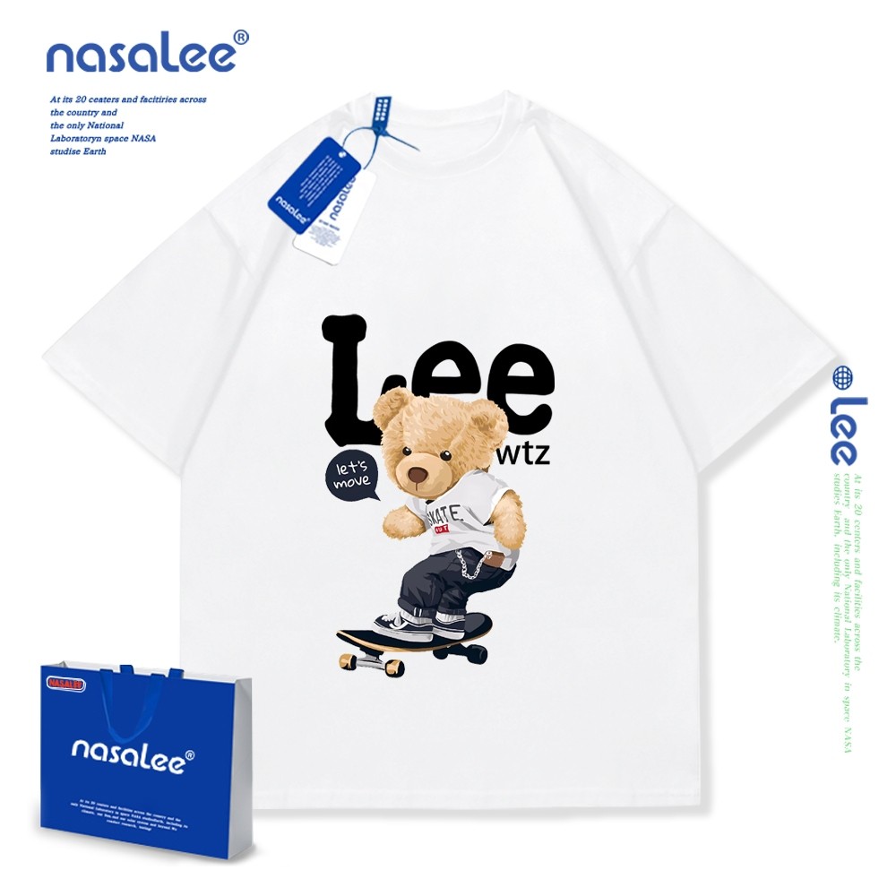 2025สินค้าใหม่! เสื้อยืดแขนสั้นสำหรับเด็ก NASA สบายและนุ่ม  เสื้อเด็ก เด็กชาย #11