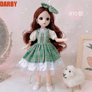 Darby Molly ตุ๊กตาเจ้าหญิง ตาโต 12 นิ้ว พร้อมเสื้อผ้า และรองเท้า 13 ข้อต่อ BJD 1/12 BJD Diy