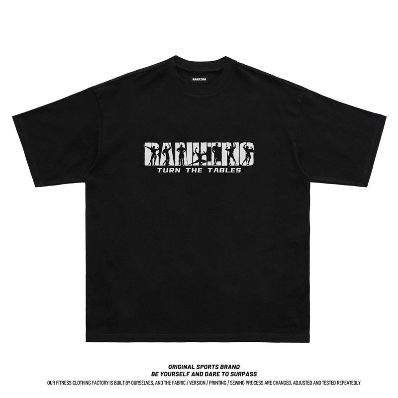 เสื้อยืดแขนสั้นลําลอง ผ้าฝ้ายแท้ พิมพ์ลายตัวอักษร Chris C ทรงหลวม เหมาะกับการเล่นฟิตเนส สไตล์สปอร์ต แฟชั่นฤดูร้อน สําหรับผู้ชาย 0831 - รูปที่ 2