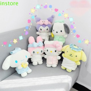 Instore พวงกุญแจตุ๊กตานุ่ม รูปการ์ตูนสัตว์ Cinnamoroll Kuromi สําหรับตกแต่งบ้าน