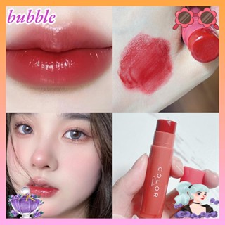 Bubble ลิปสติก เพิ่มความชุ่มชื้น สีแดง สําหรับฤดูหนาว