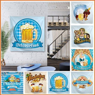 Wilk The Munich Oktoberfest แบนเนอร์พื้นหลัง 140 ซม. สําหรับตกแต่งปาร์ตี้