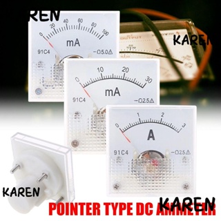 Karen เครื่องวัดแอมป์ DC Class 2.5 0-1A 2A 3A 5A 10A 300mA 500mA