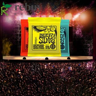 ERNIE BALL Rebuy Super สายกีตาร์ไฟฟ้า นิกเกิลแผล เออร์นี่บอล ทนทาน 2220 2221 2222 2223 2225