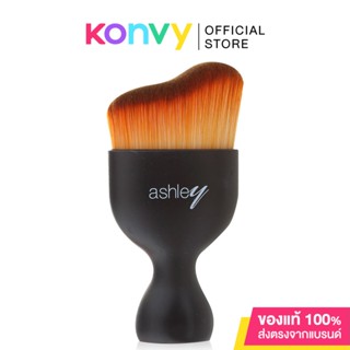 Ashley Pro Tailoring Curved Face Brush 1pcs แปรงลงรองพื้น.