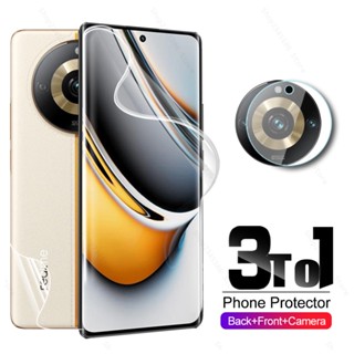 3To1 Front Back Hydrogel Film For Realme 11 Pro+ Camera Glass Realme11 Pro Plus Realme11Pro Relme 11Pro 5G 2023 Screen Protector