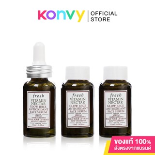 Fresh Vitamin Nectar Glow Juice Antioxidant Face Serum Set [15ml x 3pcs].