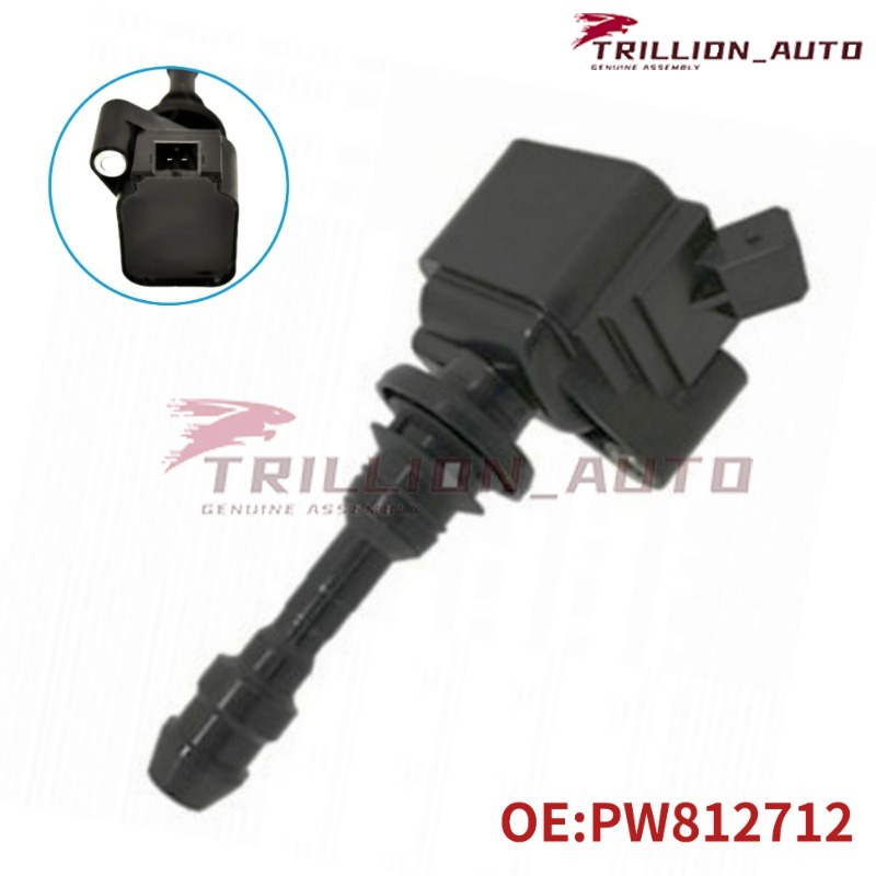 ปลั๊กคอยล์จุดระเบิด PW812712 Proton Preve Turbo Exora Bold Suprima S Turbo ปลั๊กคอยล์เครื่องยนต์จุดระเบิด Koil PW812018