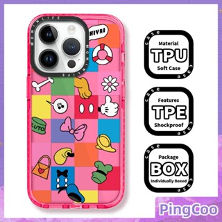 Pingcoo - เข้ากันได้สำหรับ เคส iphone 11 เคสไอโฟน เคสไอโฟน11 เคสนุ่มเคสใสหนากันกระแทกป้องกันกล้องกรอบสีชมพูลายสก๊อตสีชมพูสินค้าแฟชั่นเข้ากันได้กับ iPhone 14 PRO MAX 13 12 PRO MAX XR XS 7 8 PLUS